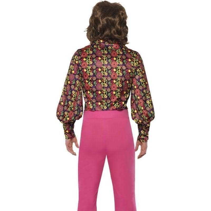 1960s Cnd Slack Suit Costume Adult Pink Black_2 sm-39441M
