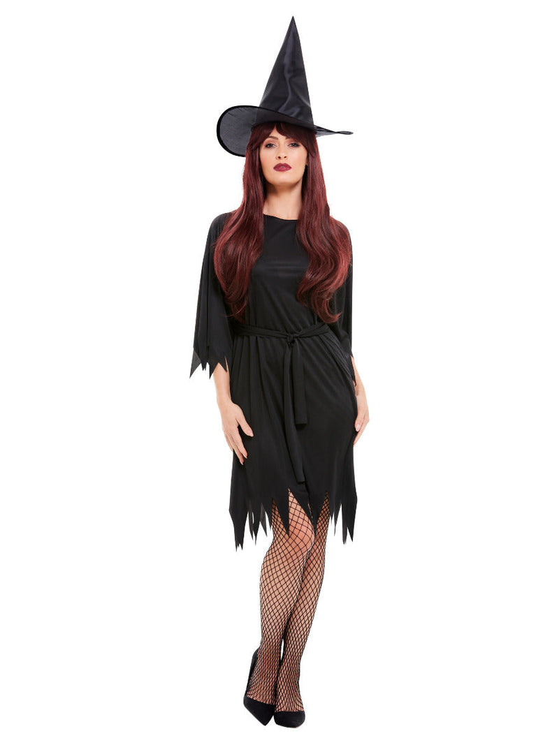 Spooky Witch Costume Adult Black