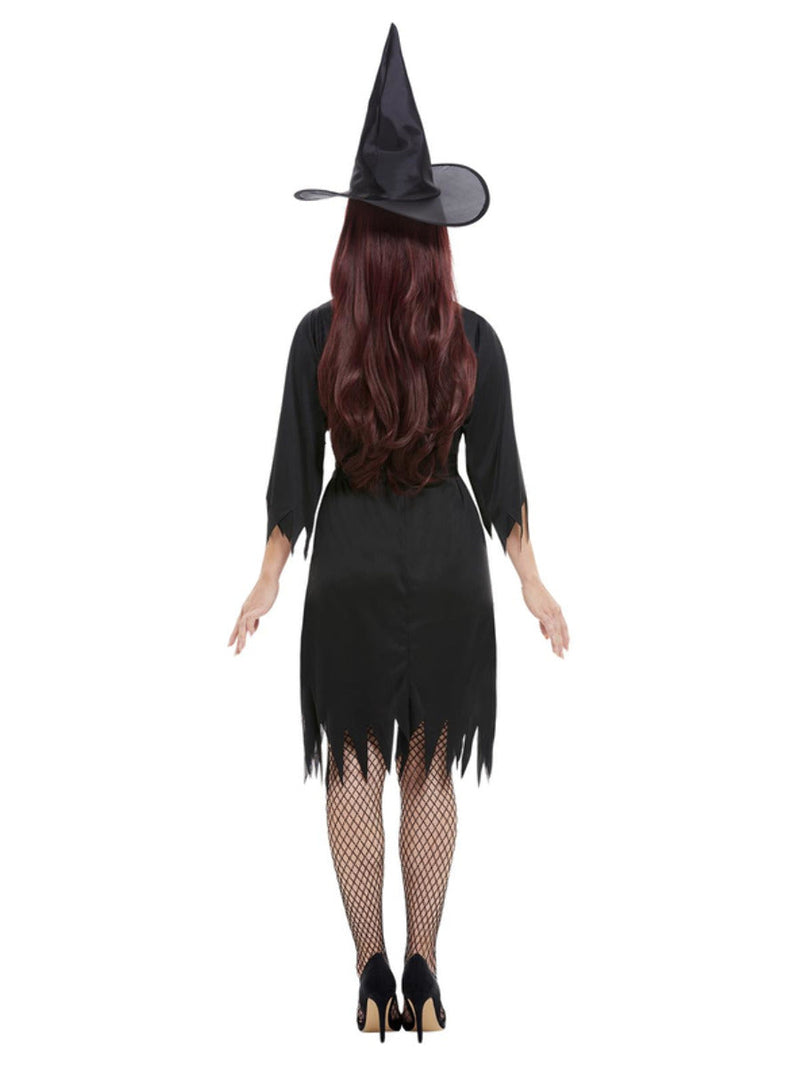 Spooky Witch Costume Adult Black