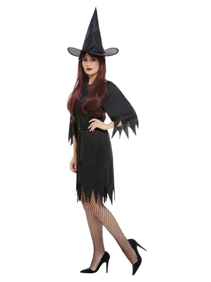 Spooky Witch Costume Adult Black