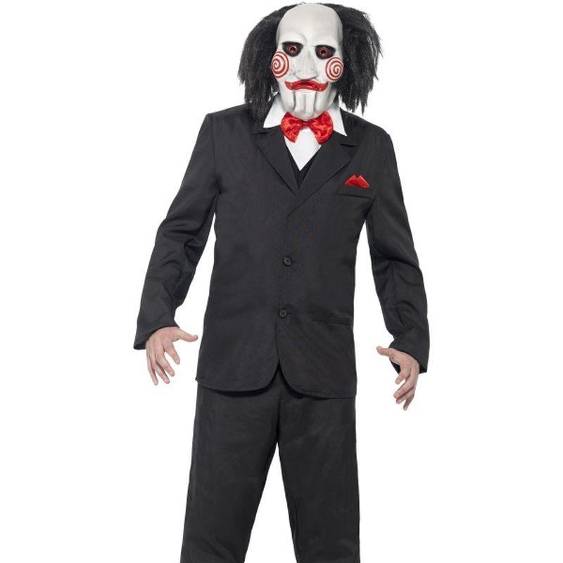 Saw Jigsaw Costume Adult Black_1 sm-20493S