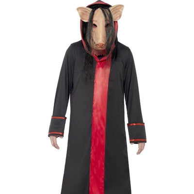 Saw Pig Costumes Adult Black_1 sm-20494M