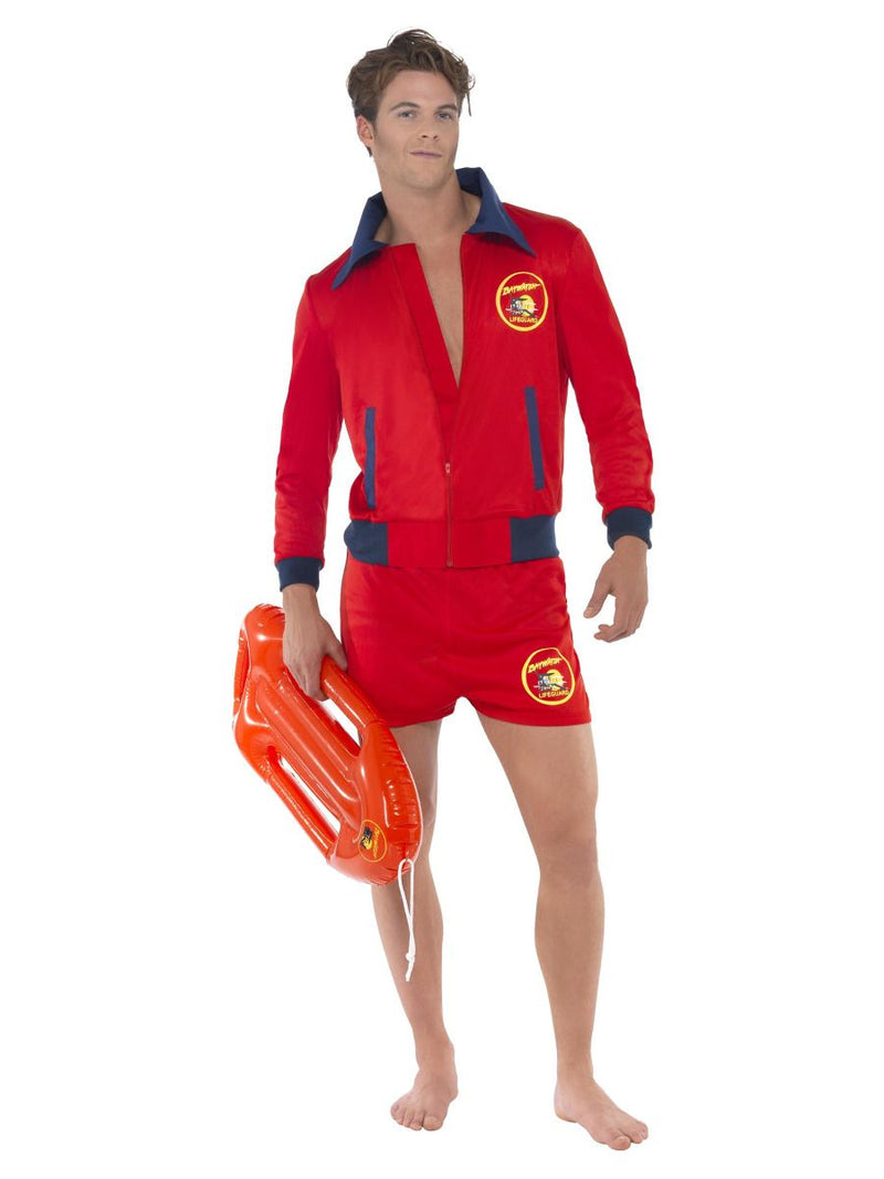 Baywatch Lifeguard Costume Adult Red 2 sm-20587M MAD Fancy Dress