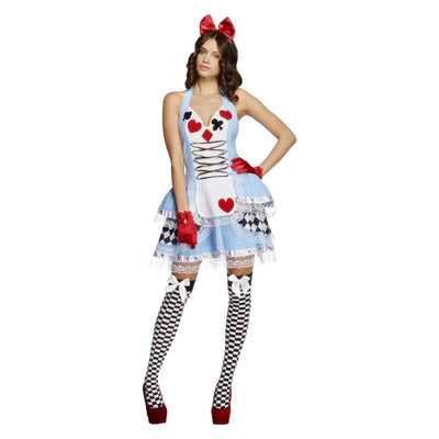 Fever Miss Wonderland Costume Blue Adult 1