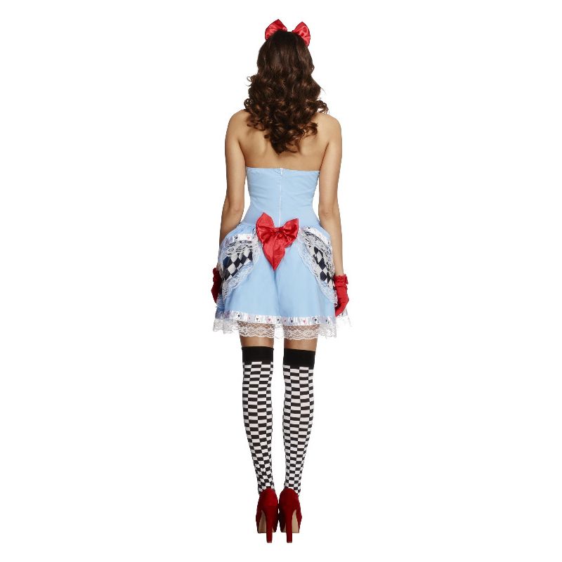 Fever Miss Wonderland Costume Blue Adult 2