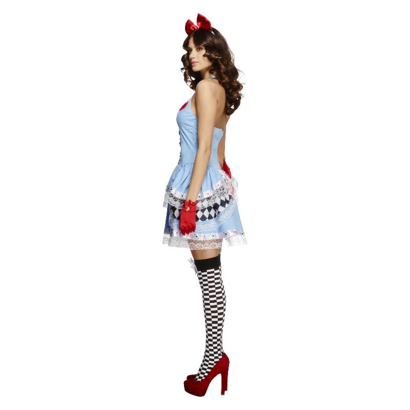 Fever Miss Wonderland Costume Blue Adult 3