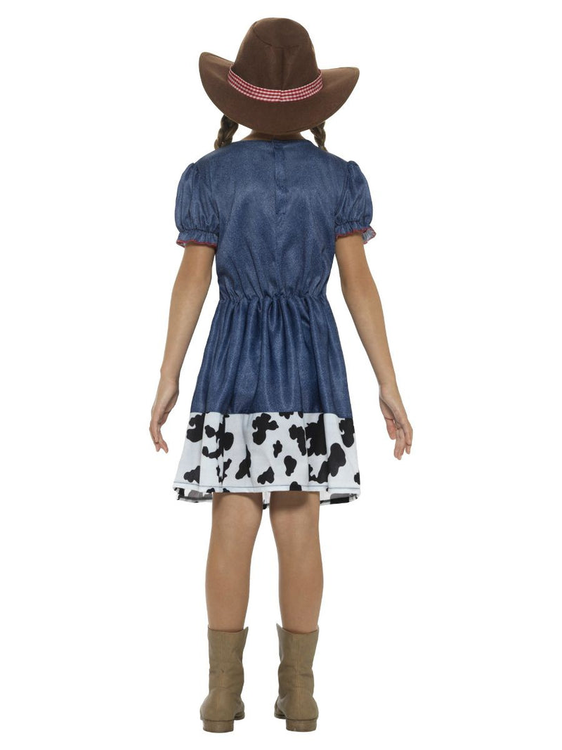 Texan Cowgirl Kids Costume Wild West Blue 3 sm-21482S MAD Fancy Dress