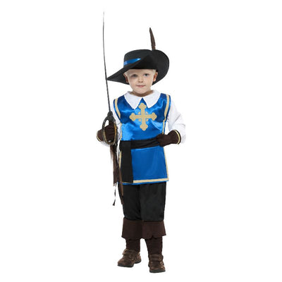 Musketeer Child Costume Blue Child 1
