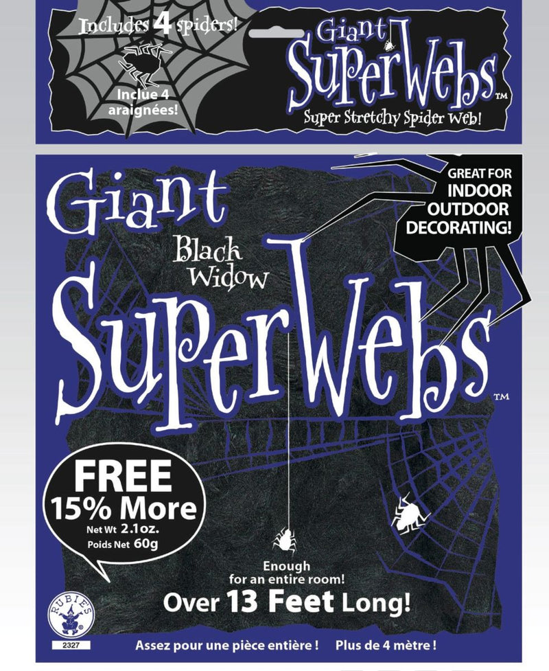 Giant Spiderwebs With Spiders 13 ft