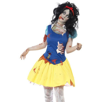 Zombie Snow Fright Costume Adult Blue Yellow_1 sm-23352M