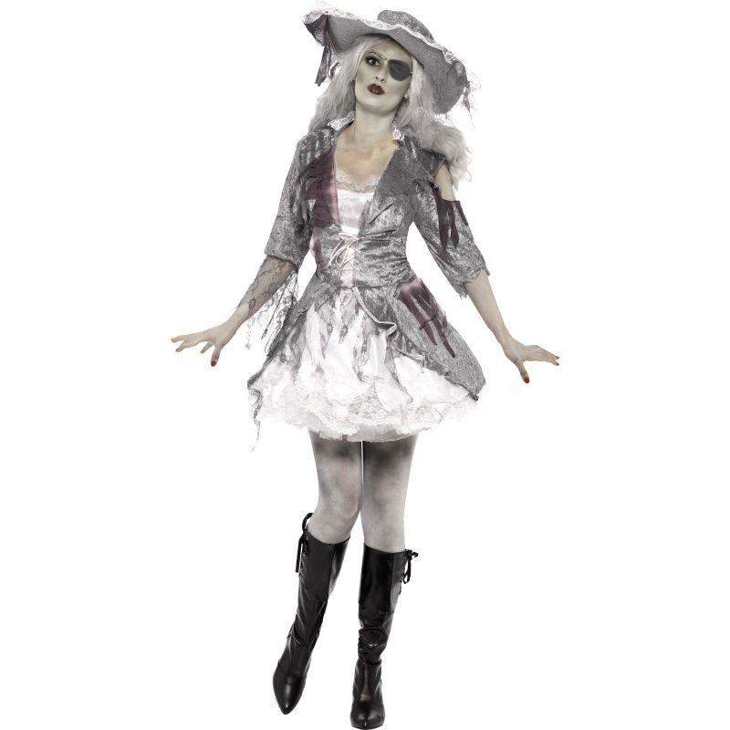 Ghost Ship Pirate Treasure Costume Adult Grey_1 sm-24362XS