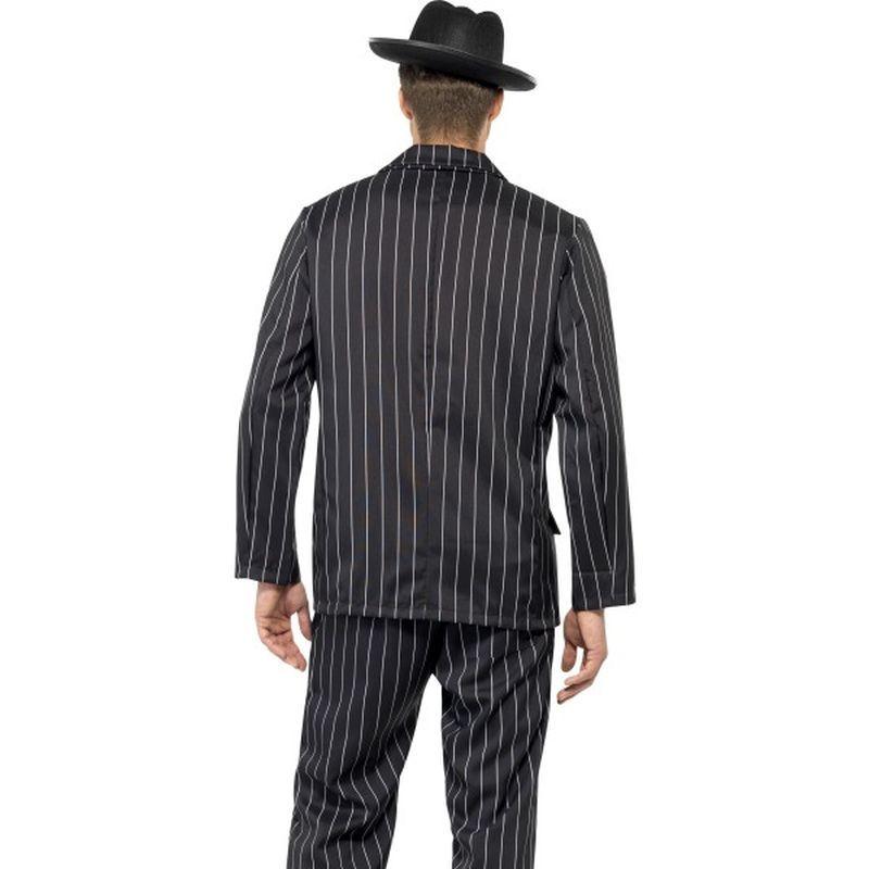 Zoot Suit Costume Male Adult Black White_4 