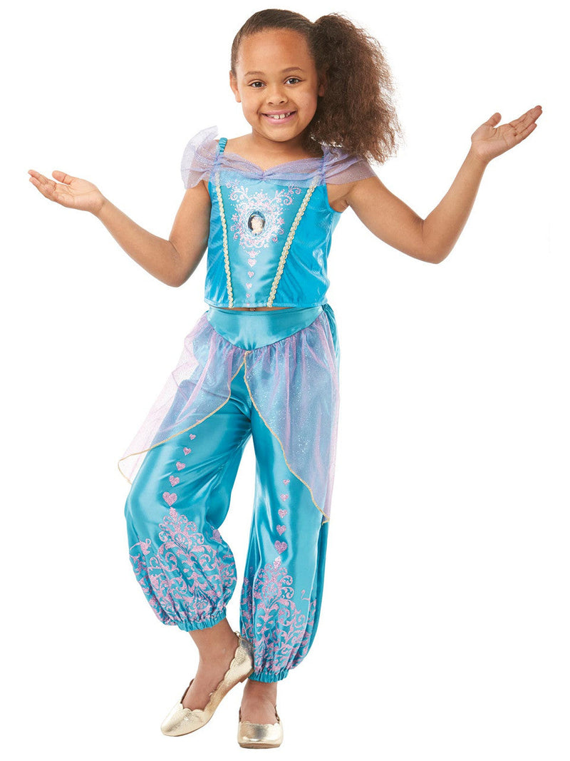 Gem Princess Jasmine Girls Costume