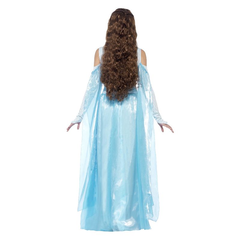 Deluxe Medieval Maiden Costume Blue Adult 2