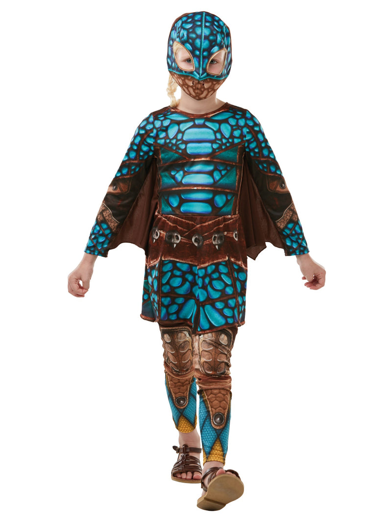 Kids Deluxe Battlesuit Astrid Costume From How to Train Your Dragon: The Hidden World