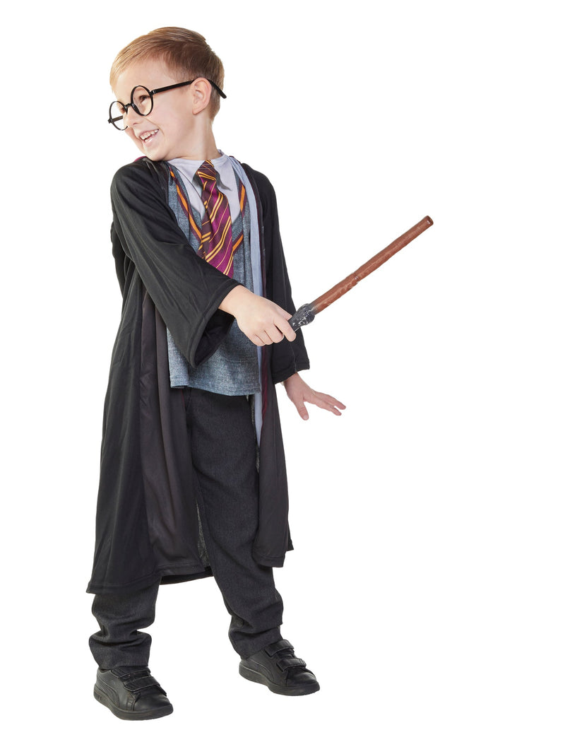 Harry Potter Gryffindor Robe Kids Costume Glasses Wand