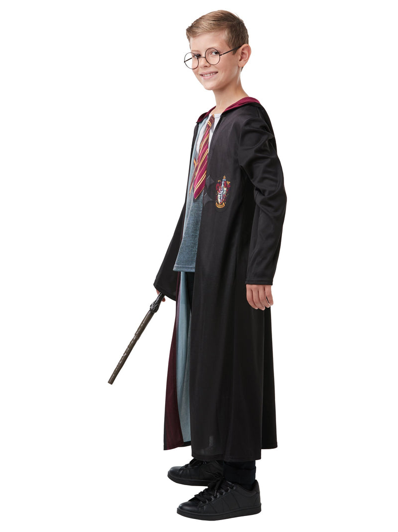 Gryffindor Robe Kids Costume Glasses Wand Harry Potter