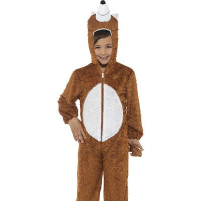 Fox Costume Kids Brown White_1 sm-30021