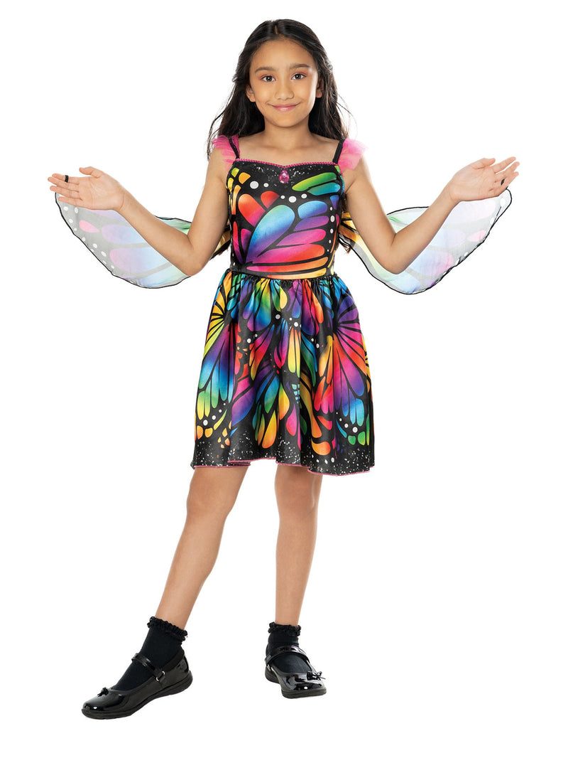 Butterfly Dress for Girls with Wings