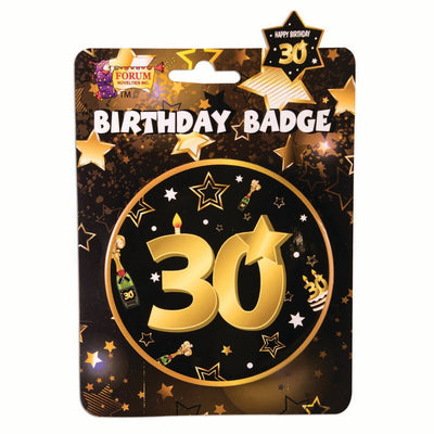 30th Birthday Badge Milestone Celebration_1