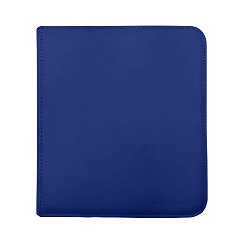 Ultra Pro E-15740 Ultra Pro-12 Pocket Zippered Pro Binder-Blue (Blue)