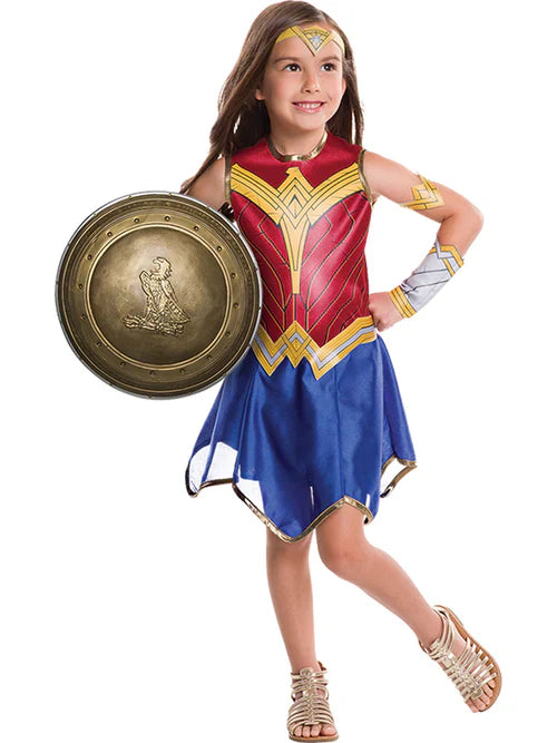 Wonder Woman 12" Costume Shield Justice League Childs