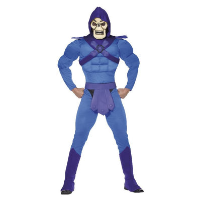 Skeletor Muscle Costume Blue Adult 1
