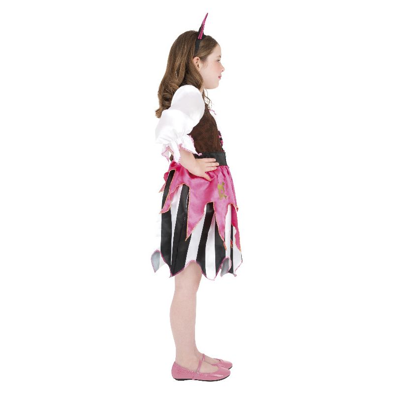 Pirate Girl Costume Pink Child 3