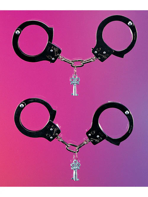 Trick Handcuffs with Key Costume Accessory
