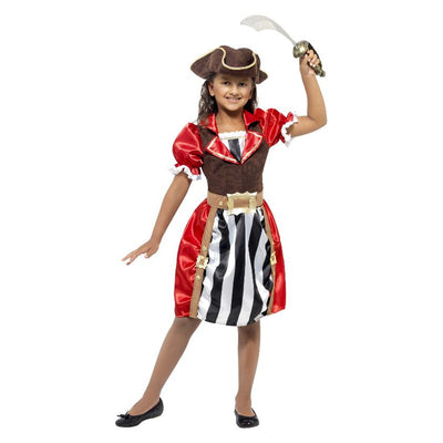 Girls Pirate Captain Costume Red Child_1 sm-41094L