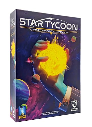 Star Tycoon by Good Games Publishing, Strategy Board Game, for 1 to 4 Players and Ages 14+