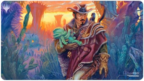 Ultra PRO - Outlaws of Thunder Junction Playmat Ft. Yuma for Magic: The Gathering, Limited Edition Unique Artistic Collectible Card Gaming TCG Playmat Accessory