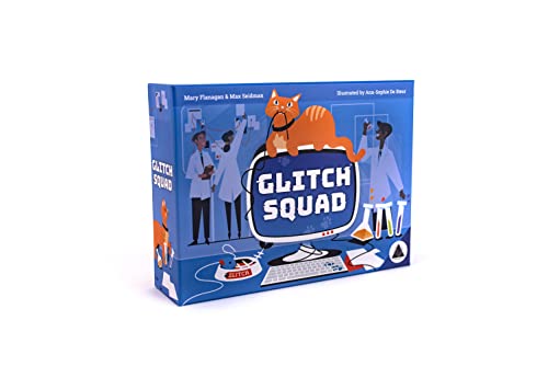 Glitch Squad, Collaborative Logic Puzzle Game, Ages 8+, 3 to 8 Players, Resonym Games