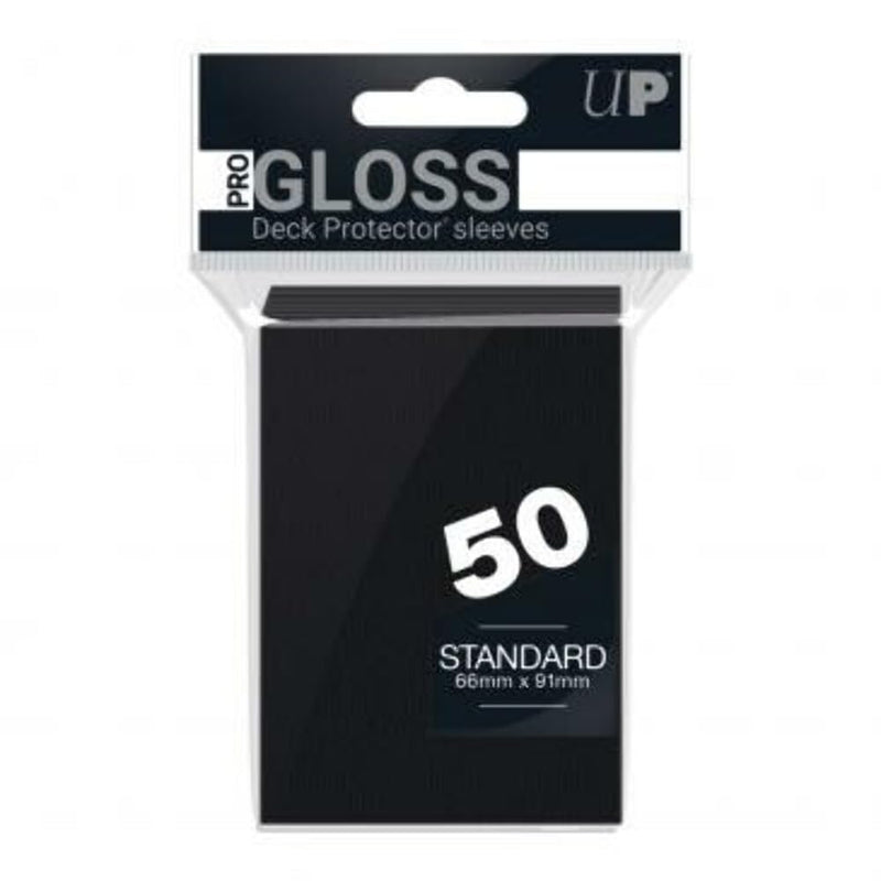 Ultra Pro SLEEVES 50 D12 Card Game (Black)