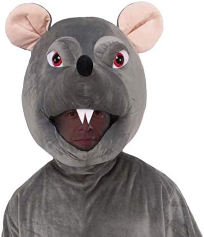 Rat Big Head Adult Mascot Costume Chest Size 42"_2 