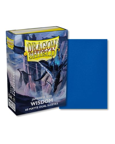 Arcane Tinmen Dragon Shield 15157 Dual Matte: Wisdom 60 Count Japanese Size Sleeves