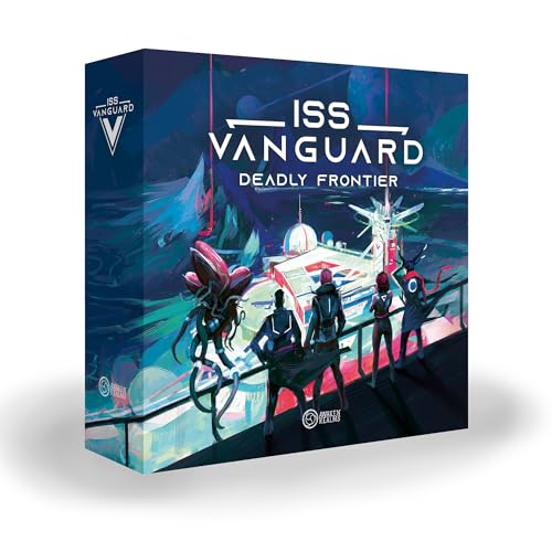 ISS Vanguard: Deadly Frontier Campaign Expansion - New Challenges & Adventures! Cooperative Sci-Fi Strategy Game, Ages 14+, 1-4 Players, 90-120 Min Playtime, Made by Awaken Realms