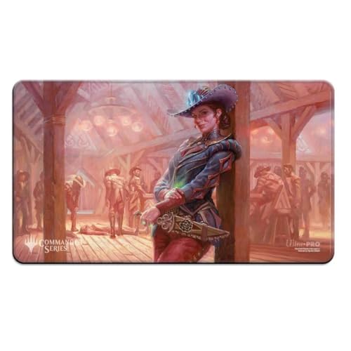 Ultra PRO - Outlaws of Thunder Junction Stitched Edge Playmat Ft. Marchesa for Magic: The Gathering, Limited Edition Unique Artistic Collectible Card Gaming TCG Playmat Accessory