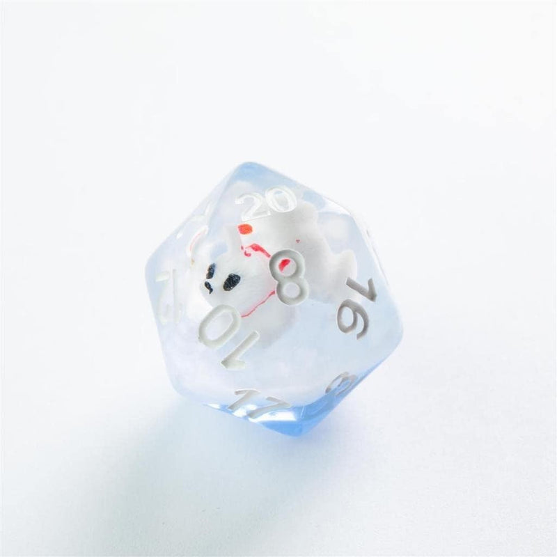 Polar Bear Role Playing Dice Set