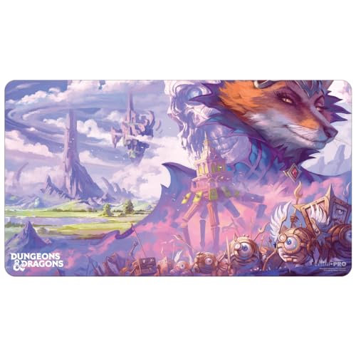 Ultra Pro - Dungeons & Dragons Planescape: Turn of Fortunes Wheel Card Playmat, Use as Oversize Mouse Pad, Desk Mat, Gaming Playmat, TCG Card Game Playmat, Protect Cards During Gameplay