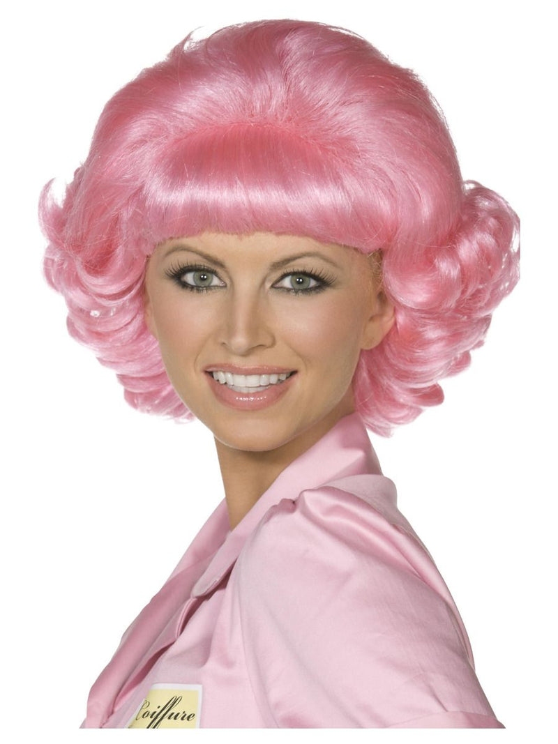 Grease Frenchy Adult Pink Wig