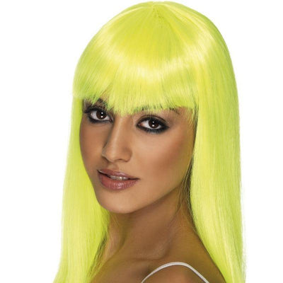 Glamourama Wig Adult Yellow_1 sm-42164