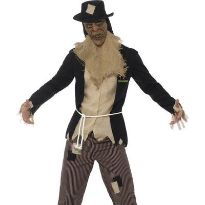 Goosebumps The Scarecrow Costume Adult Black_1 sm-42942L