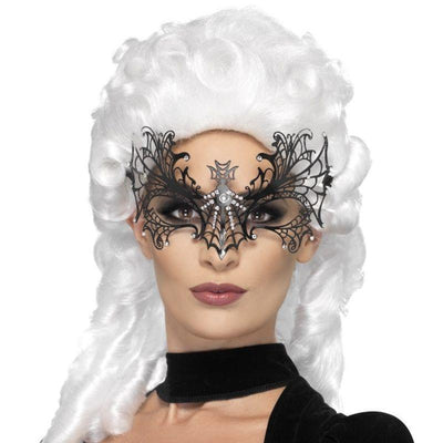 Black Widow Web Eyemask Adult Black_1 sm-44280