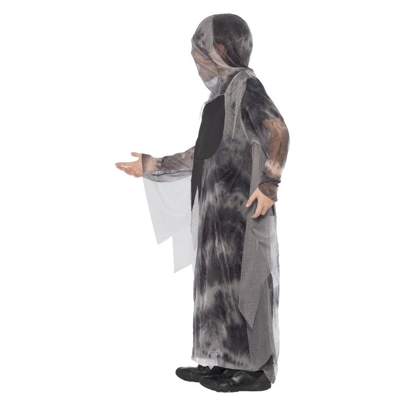 Ghostly Ghoul Costume Grey Child 3