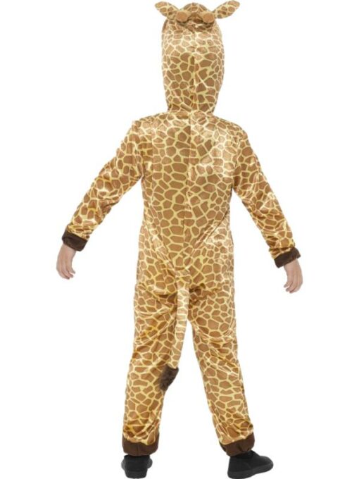 Giraffe Costume Kids Brown Jumpsuit