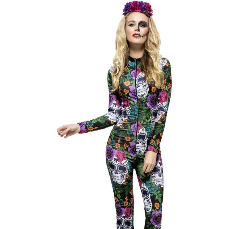 Fever Day Of The Dead Costume Adult_1 sm-44536M
