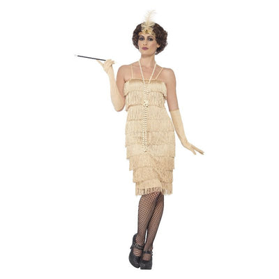 Flapper Costume Gold Adult_1 sm-44679L
