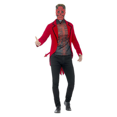 Day of the Dead Devil Costume Red Adult 1
