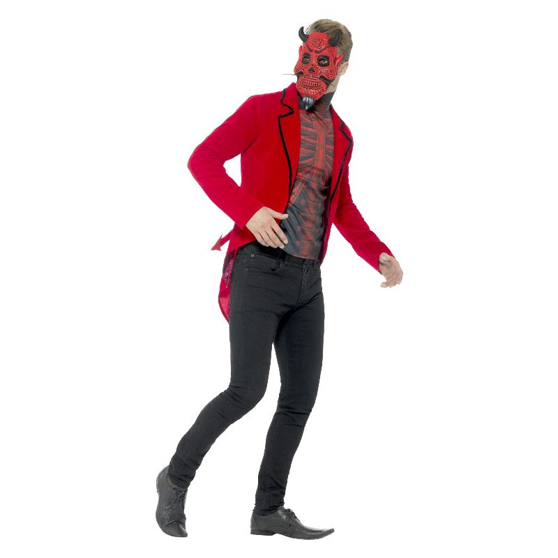 Day of the Dead Devil Costume Red Adult 3